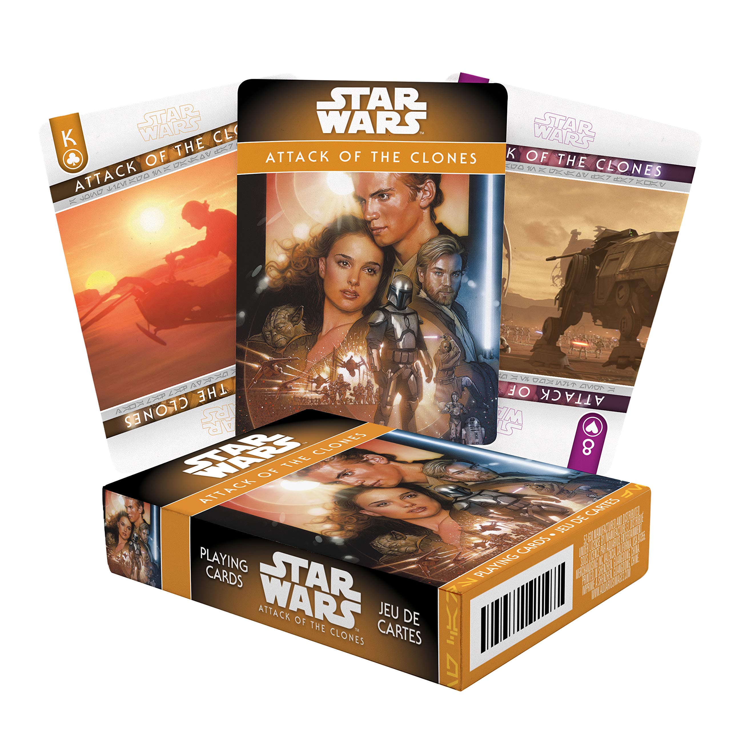 Amazon.com: Star Wars Playing Cards - Episode 2 - Attack of The